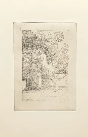 Gravure Maillol - Untitled, from Livret de Folastries