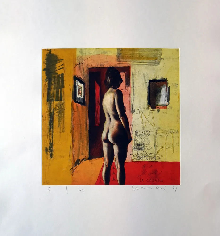 Eau-Forte Et Aquatinte Mair - La courbe