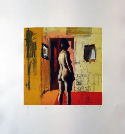 Eau-Forte Et Aquatinte Mair - La courbe