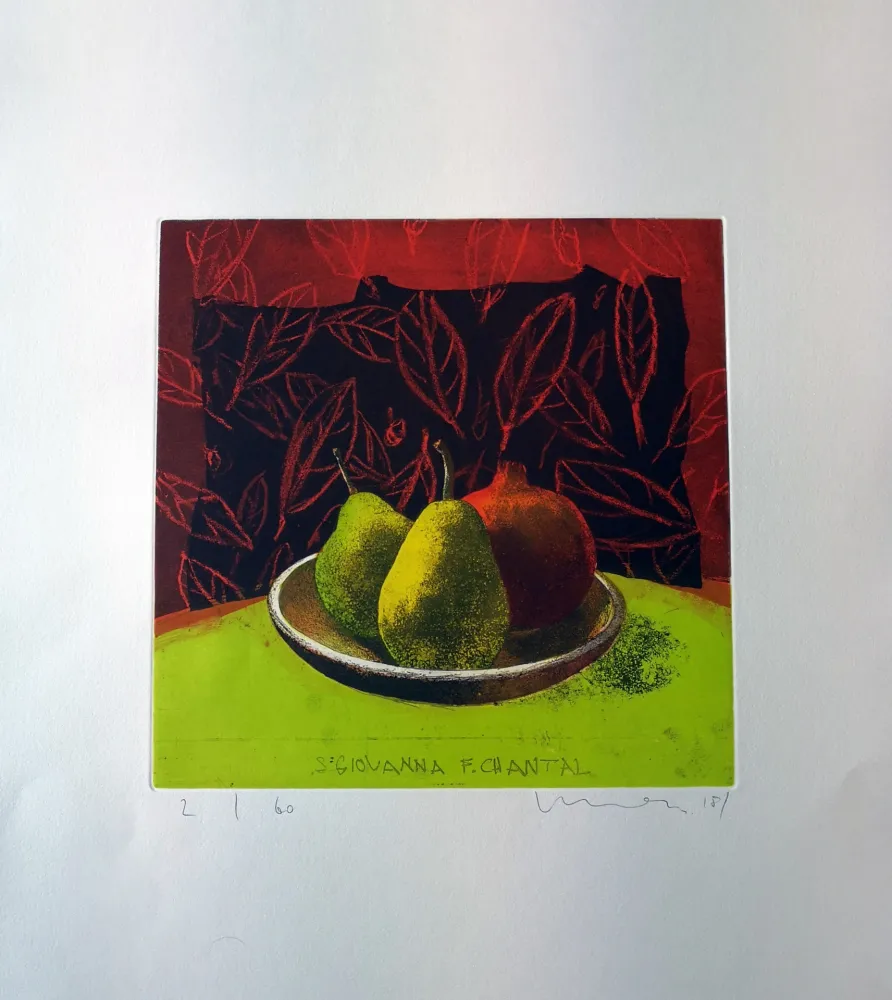 Eau-Forte Et Aquatinte Mair - S.Giovanna F.Chantal