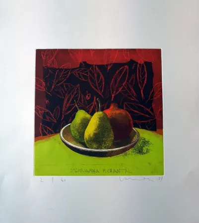 Eau-Forte Et Aquatinte Mair - S.Giovanna F.Chantal