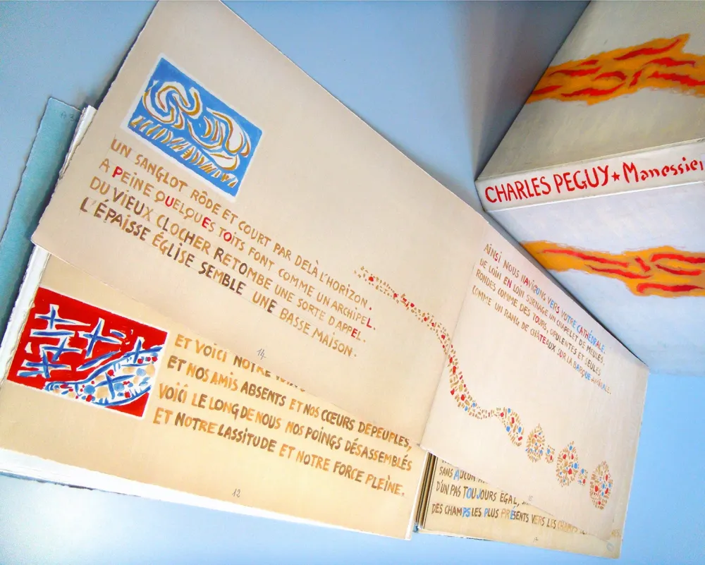 Livre Illustré Manessier - Présentation de la Beauce à Notre-Dame de Chartres (1964)