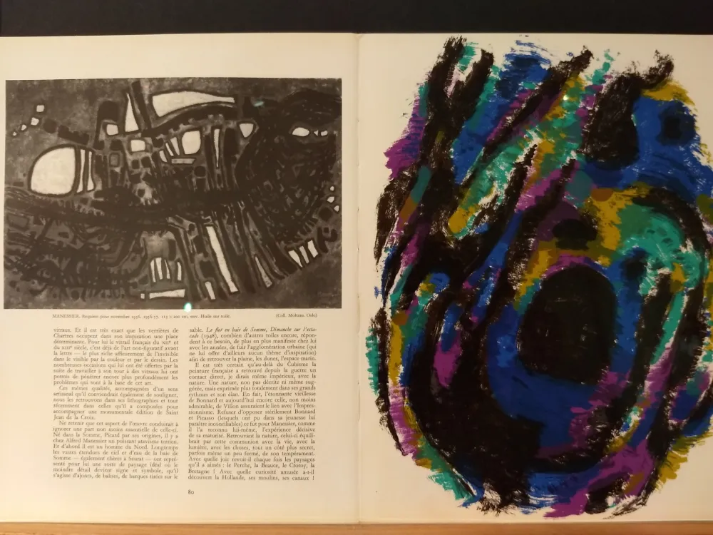 Livre Illustré Manessier - Xxe No 15