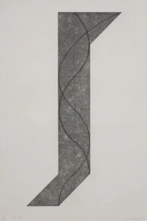 Eau-Forte Et Aquatinte Mangold - Untitled II