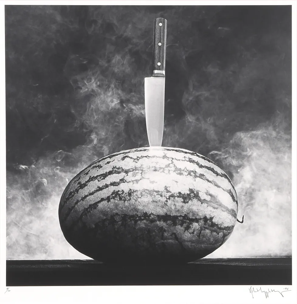 Photographie Mapplethorpe - Watermelon with Knife 