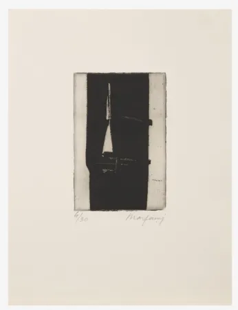 Eau-Forte Marfaing - Sans titre, 1975. Eau-forte signée. 