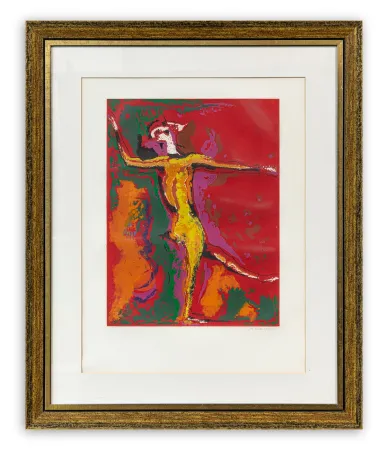 Eau-Forte Et Aquatinte Marini - Ballerino