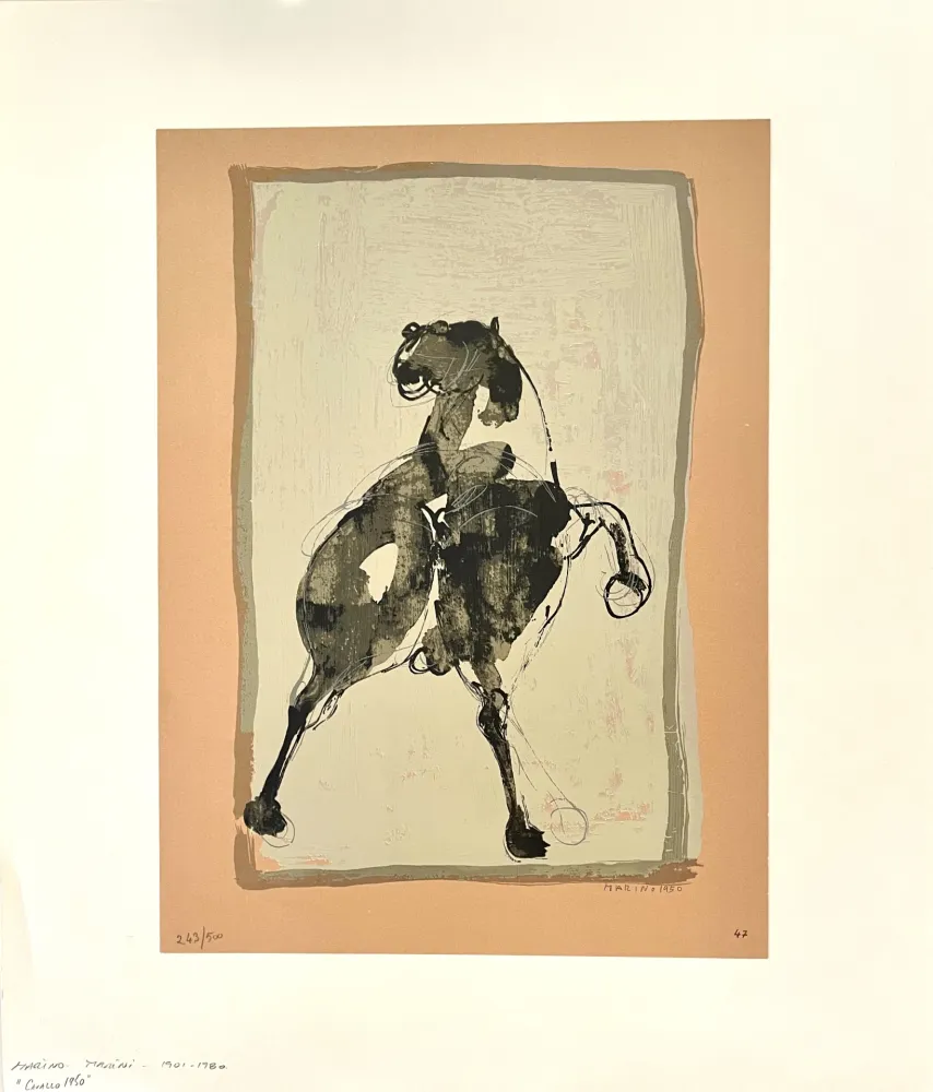 Aucune Technique Marini - Cavallo 1950