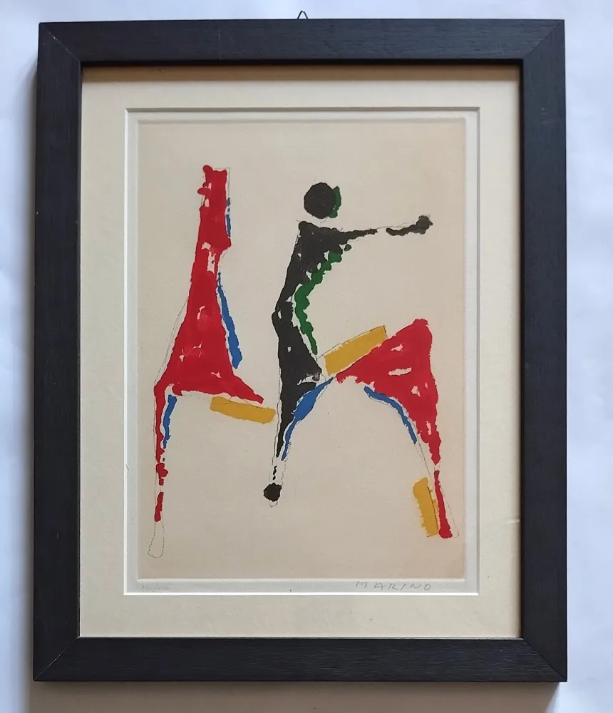 Eau-Forte Et Aquatinte Marini - Gioco Colorato