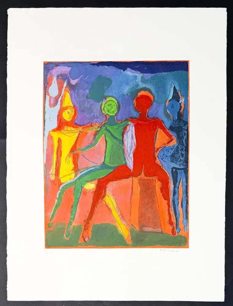 Gravure de Marino Marini, Marino Marini (1901–1980) - MARINO FROM