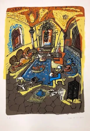 Sérigraphie Mariscal - Riad