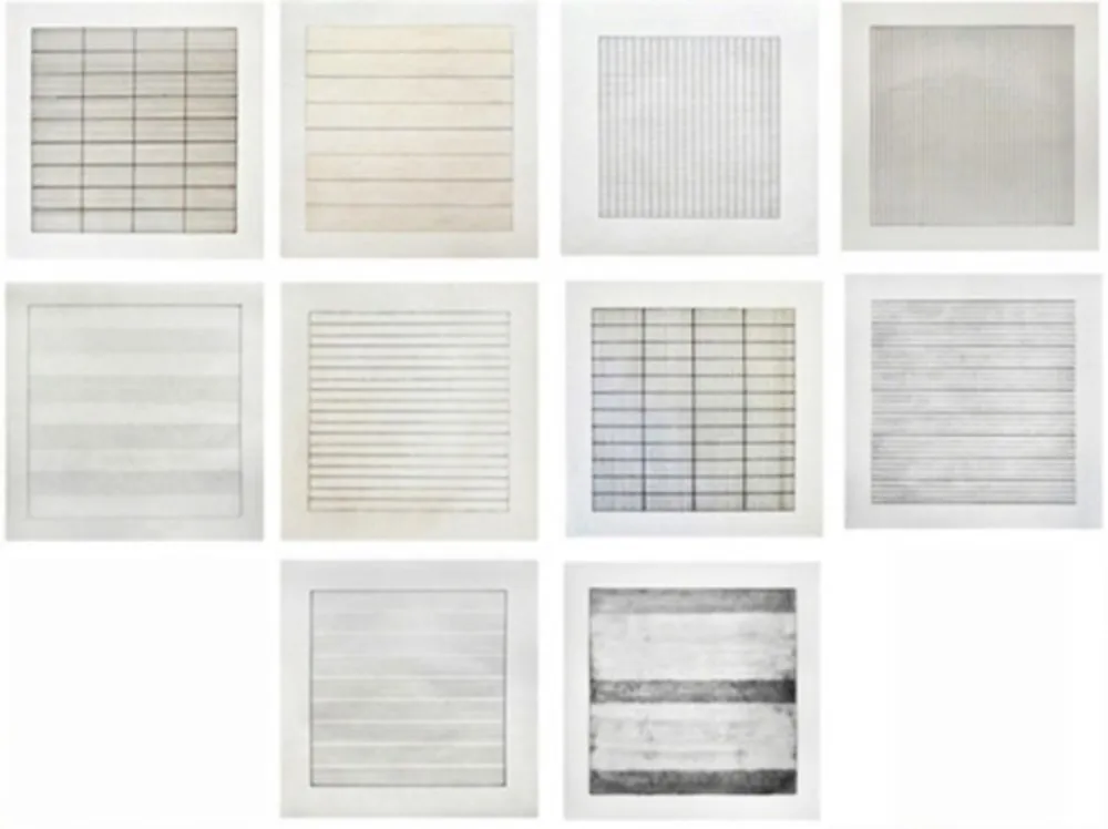 Lithographie Martin - Untitled (from Paintings and Drawings: 1974-1990)