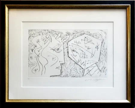 Eau-Forte Masson - Apollon et Dionysos