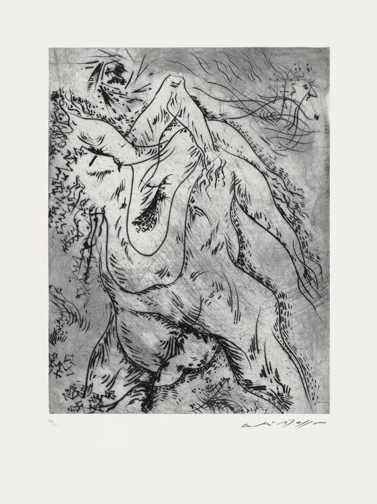 Eau-Forte Masson - Arbres enlacés