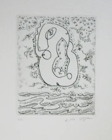 Eau-Forte Et Aquatinte Masson - L'amour sur les flots