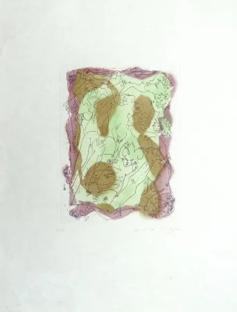 Eau-Forte Et Aquatinte Masson - Les Érophages