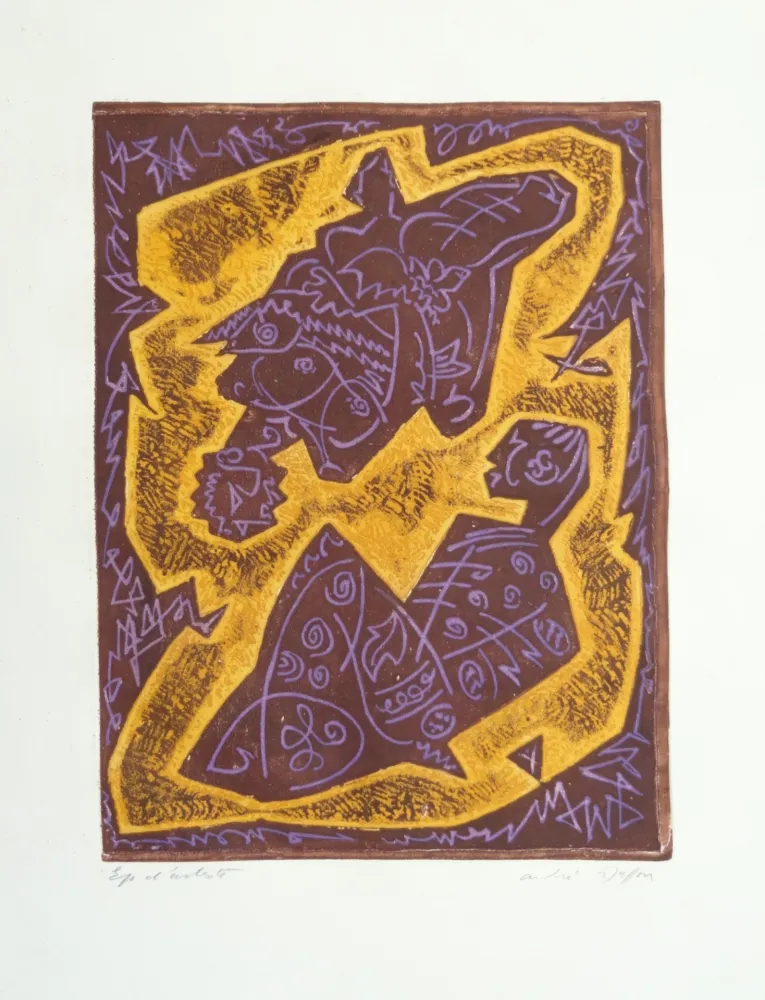 Eau-Forte Masson - Les Hain-Teny