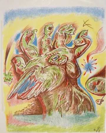 Lithographie Masson - Sans titre