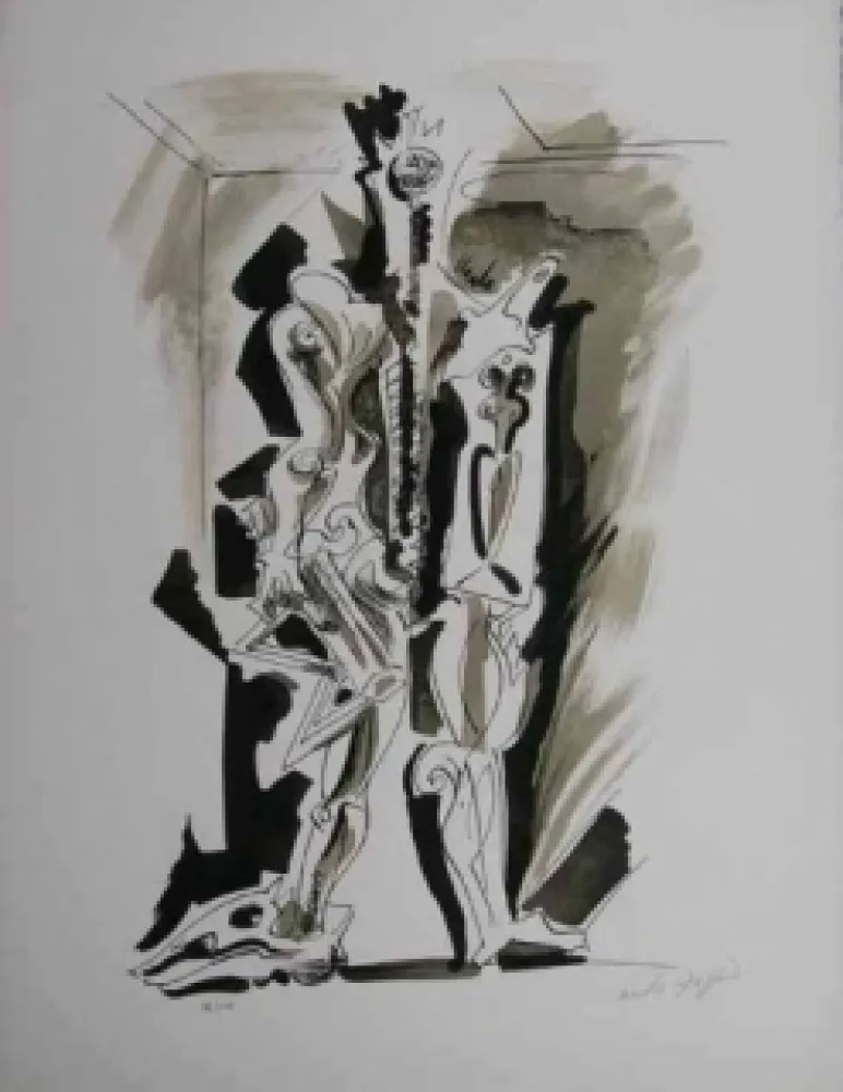 Lithographie Masson - Sans titre