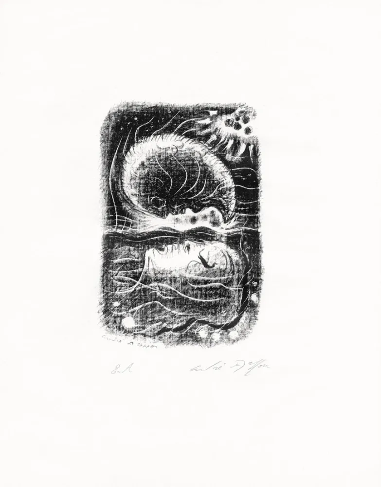 Lithographie Masson - Terre sur Terre