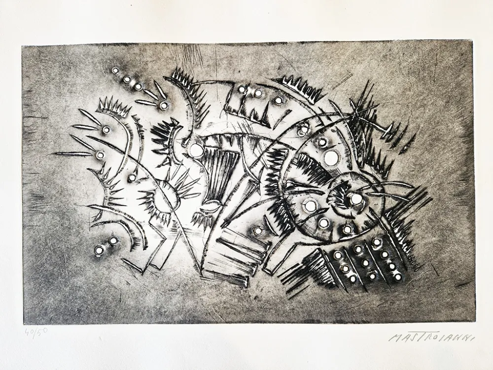 Eau-Forte Mastroianni  - Senza titolo