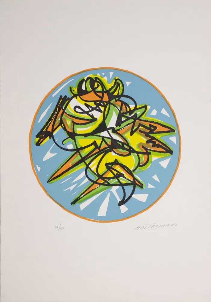 Sérigraphie Mastroianni  - Trinità