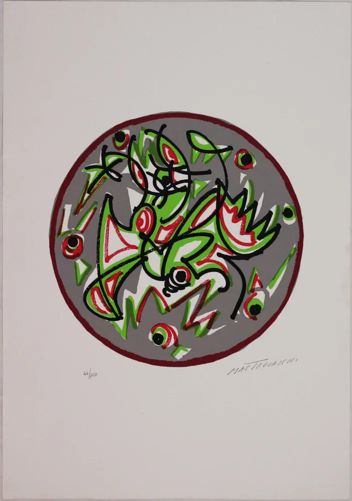 Sérigraphie Mastroianni  - Trinità