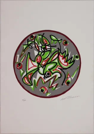 Sérigraphie Mastroianni  - Trinità