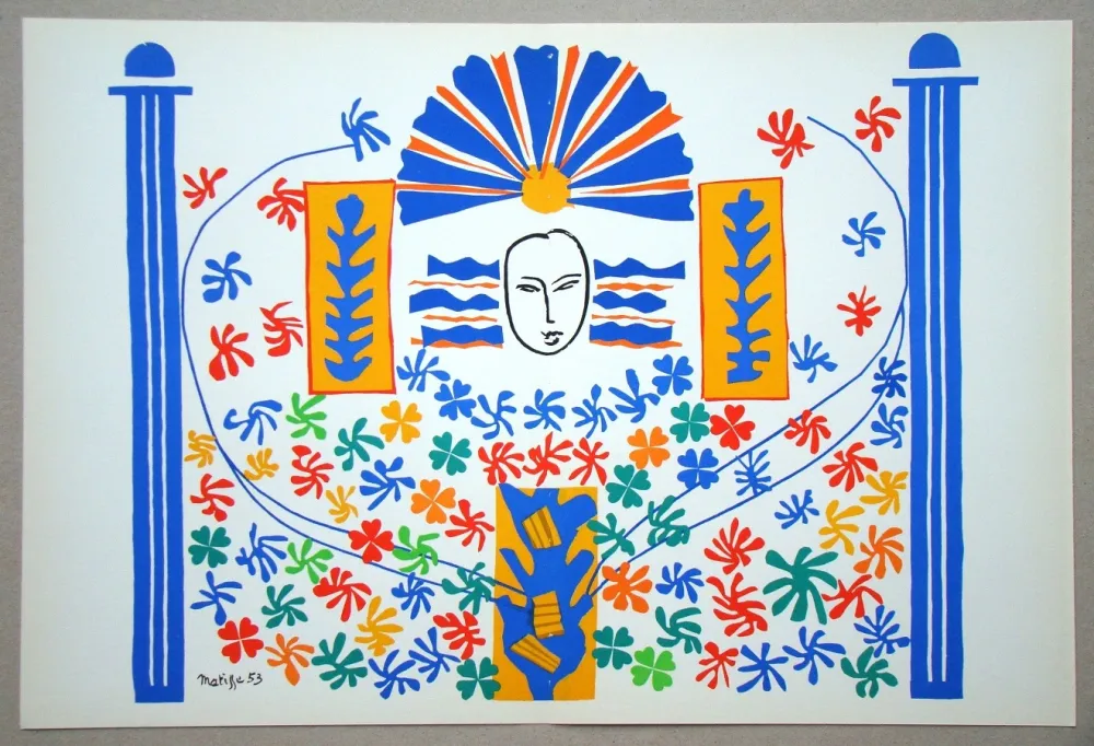 Lithographie Matisse (After) - Apollon