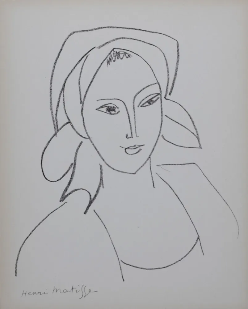 Lithographie Matisse (After) - Catherinette