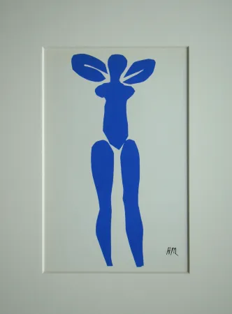 Lithographie Matisse (After) - Nu bleu debout