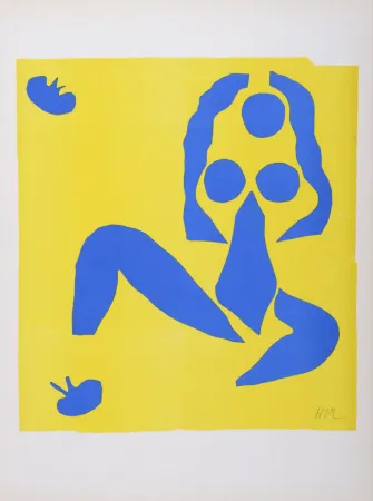 Lithographie Matisse (After) - Nu Bleu La Grenouille, 1958