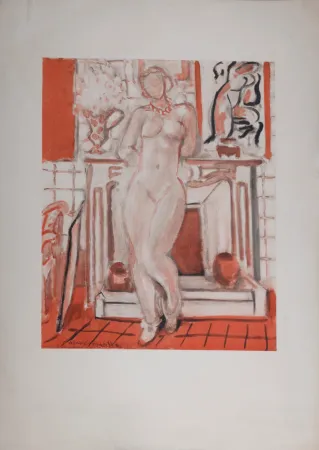 Aucune Technique Matisse (After) - Nu devant la cheminée, vers 1950