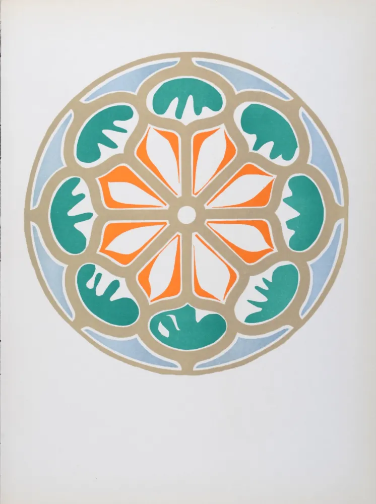 Lithographie Matisse (After) - Rosace, 1958