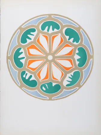 Lithographie Matisse (After) - Rosace, 1958