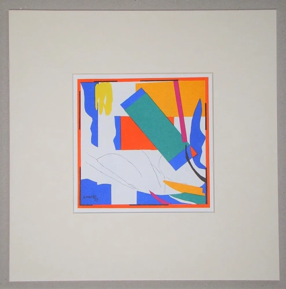 Lithographie Matisse (After) - Souvenir d'Océanie - 1953