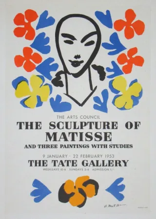 Lithographie Matisse (After) - The Sculpture of Matisse