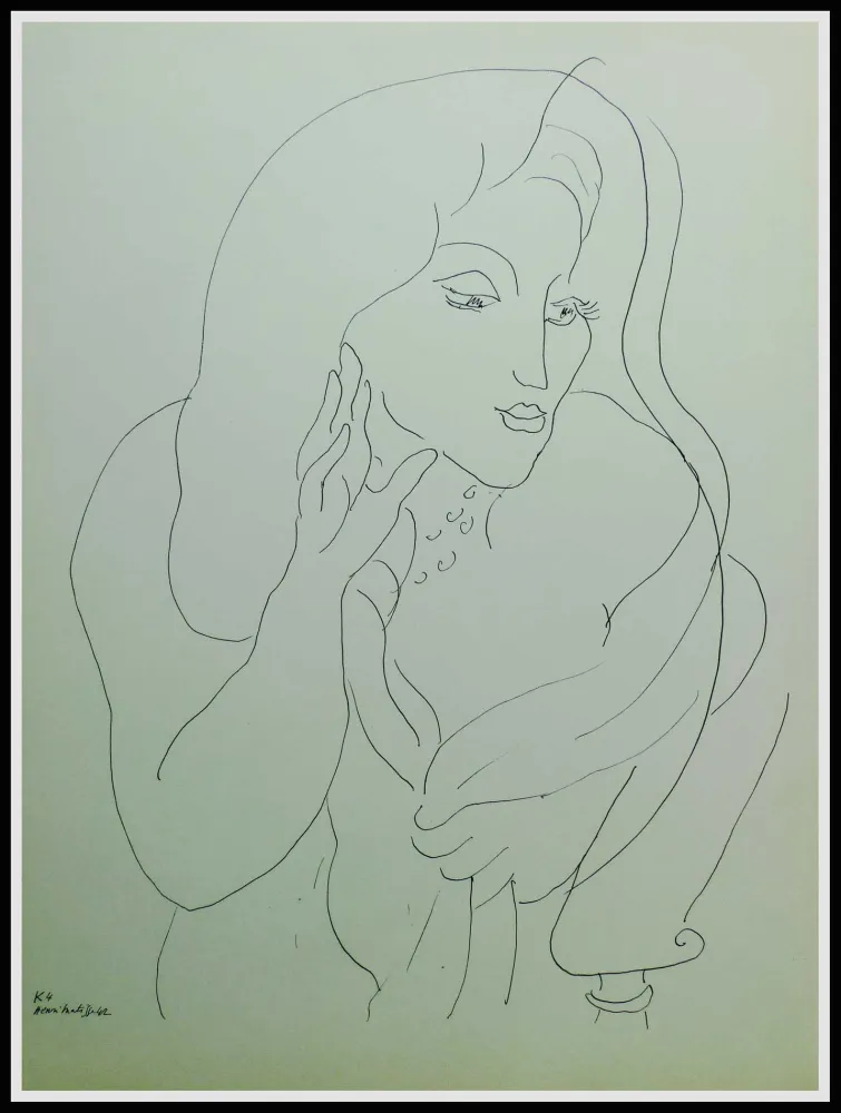 Lithographie Matisse (After) - THEMES & VARIATIONS II