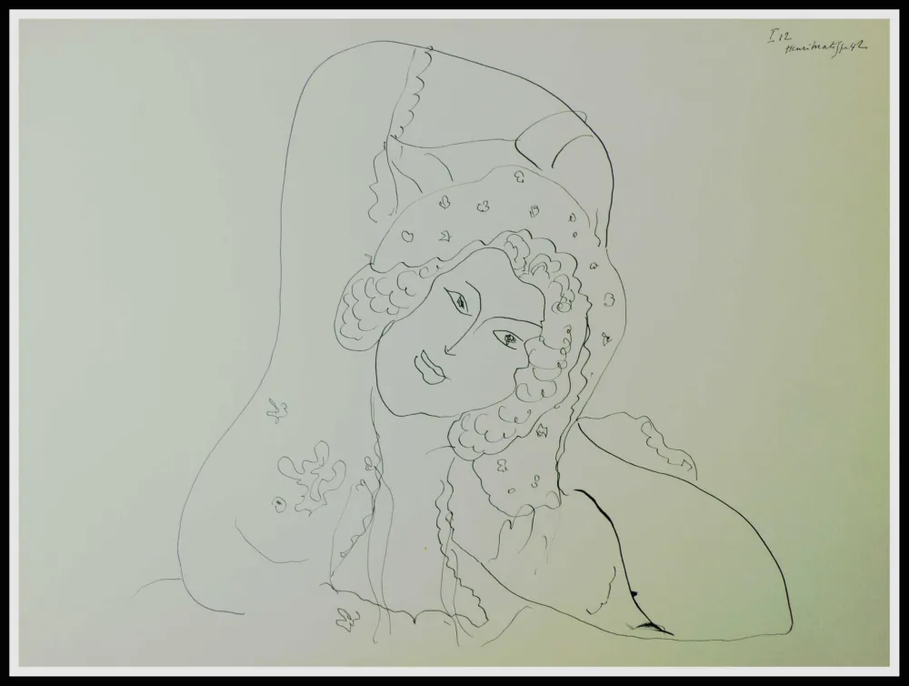 Lithographie Matisse (After) - THEMES & VARIATIONS IV