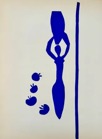 Lithographie Matisse - Femme à l'amphore 
