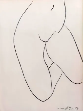 Lithographie Matisse - Femme Nu
