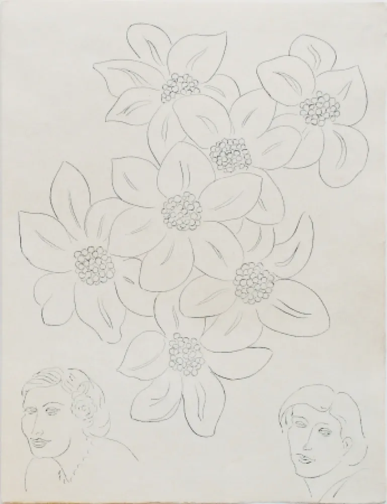 Eau-Forte Matisse - Fleurs