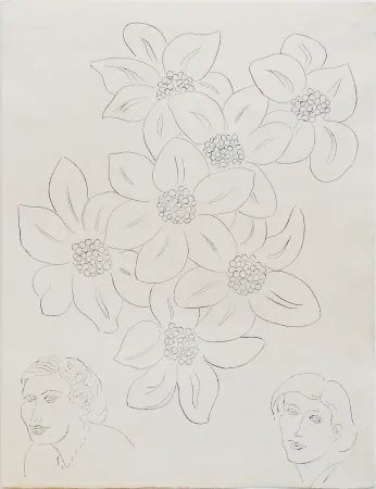 Eau-Forte Matisse - Fleurs