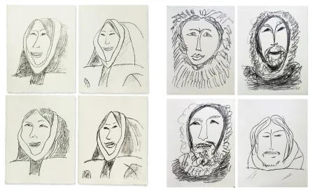 Livre Illustré Matisse - G. Duthuit : UNE FÊTE EN CIMMÉRIE (31 lithographies) Tériade 1963