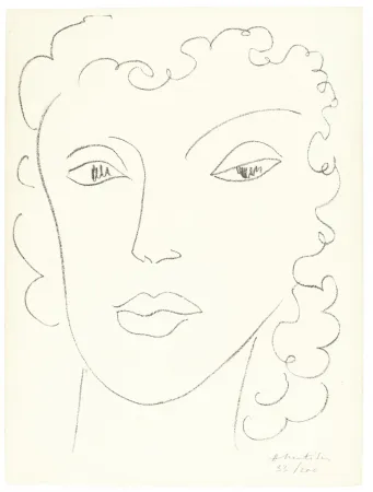 Lithographie Matisse - Haitïenne