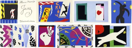 Livre Illustré Matisse - JAZZ (20 lithographies en couleurs hors-texte).