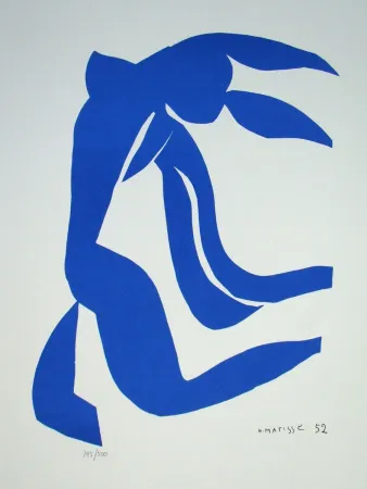Sérigraphie Matisse - La Chevelure, 1952