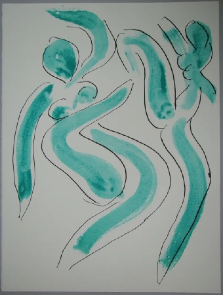 Lithographie Matisse - La dans