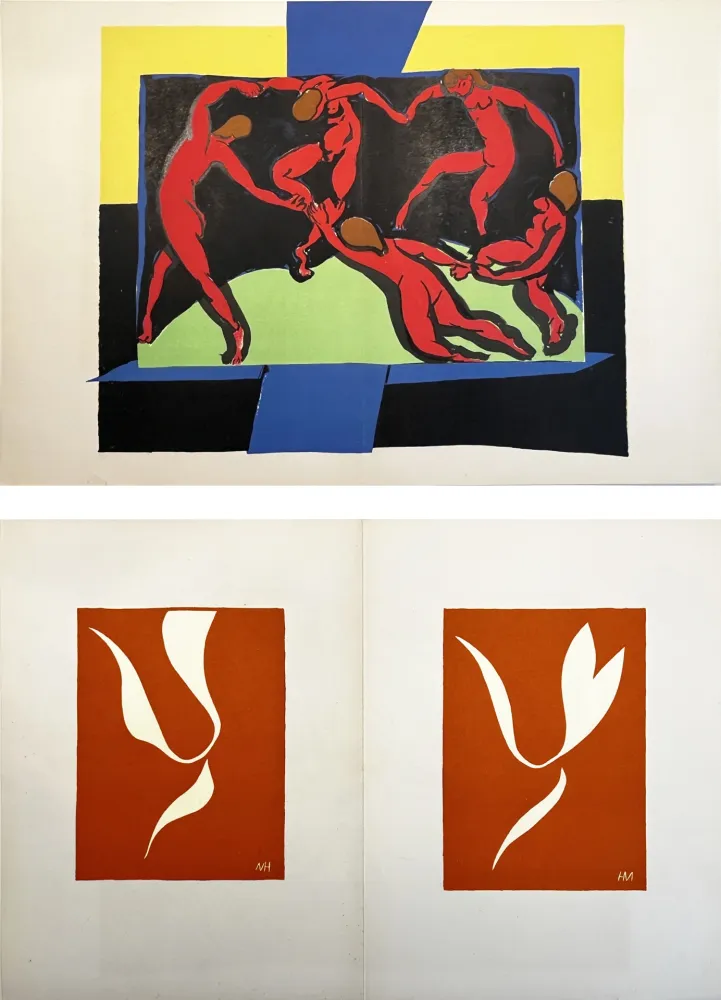 Lithographie Matisse - LA DANSE. Lithographie de 1938