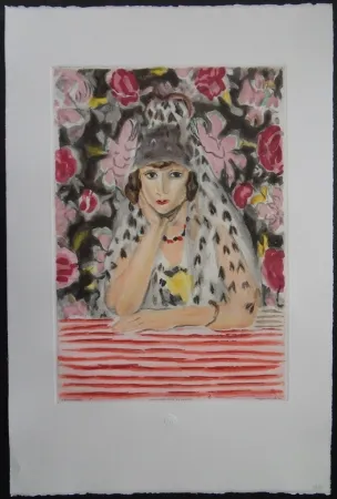 Eau-Forte Et Aquatinte Matisse - L'espagnole